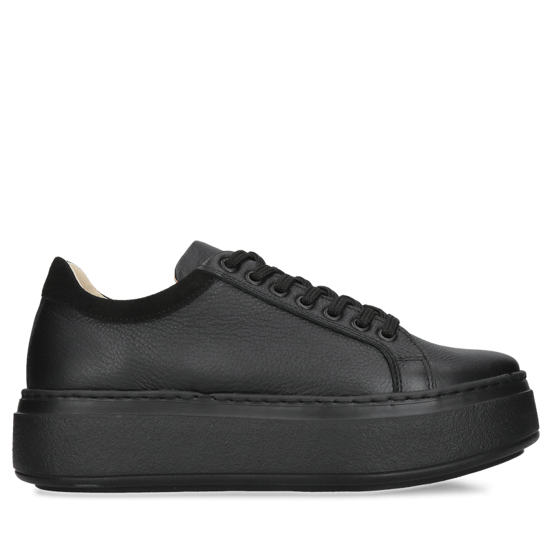 Czarne damskie sportowe sneakersy, klasyka i jakość