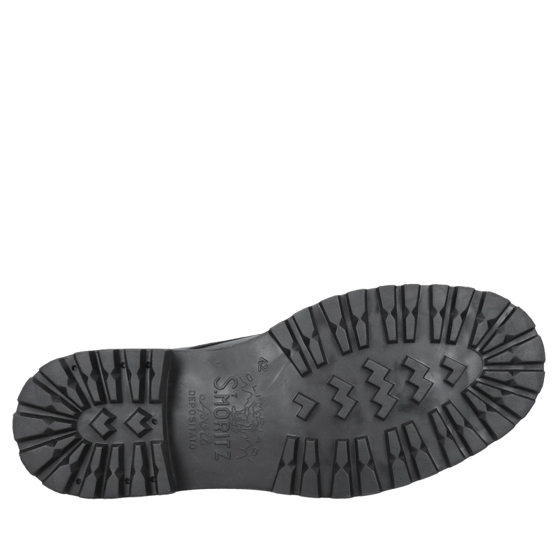 Skórzane półbuty męskie na grubej podeszwie, wysoka jakość i super miękka wkładka comfort ++