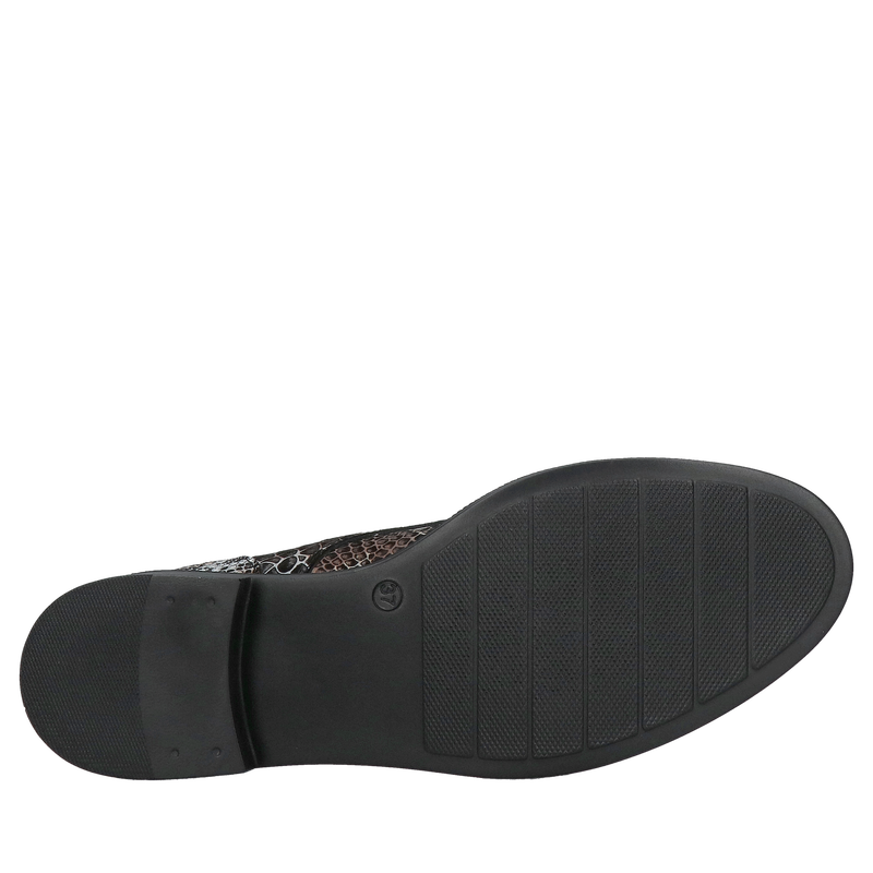 Wygodne szerokie buty damskie, półbuty damskie skórzane, półbuty damskie sznurowane