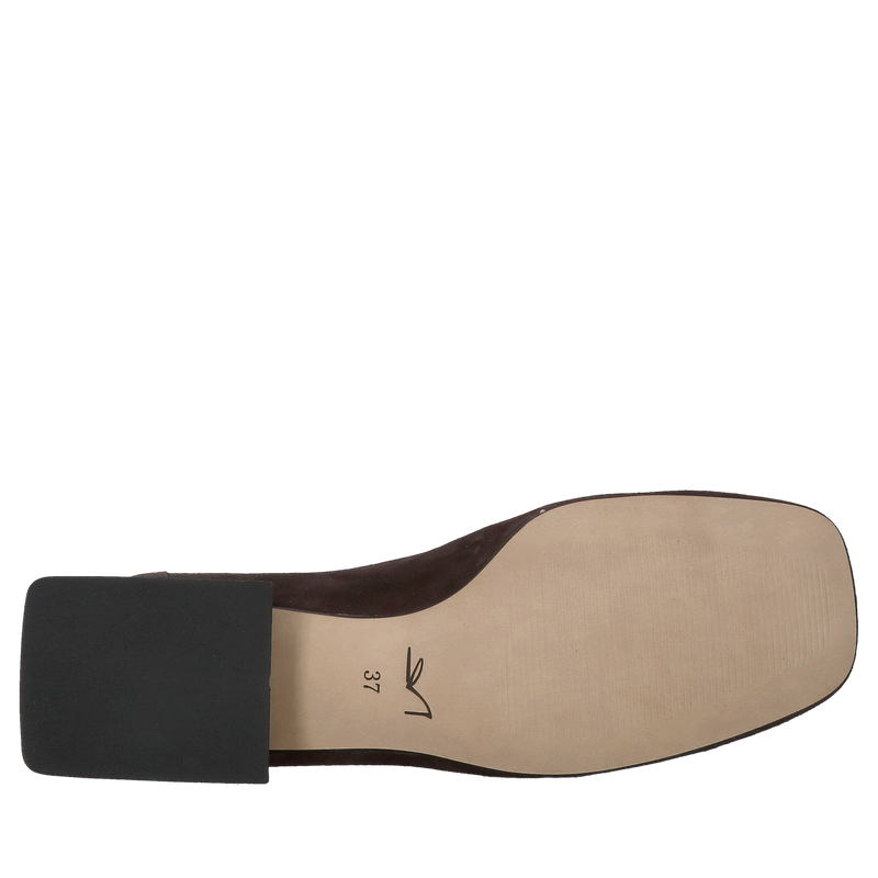 Wygodne buty na jesień damskie, półbuty damskie brązowe, modne czekoladowe loafersy