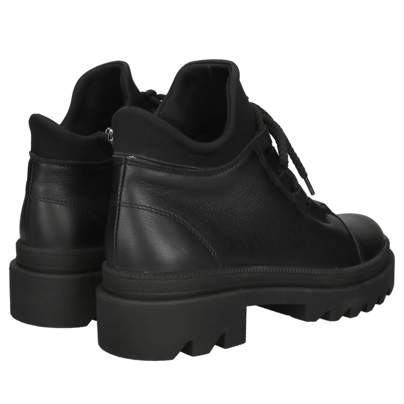 Damskie trzewiki zimowe ocieplane, botki damskie na grubej podeszwie