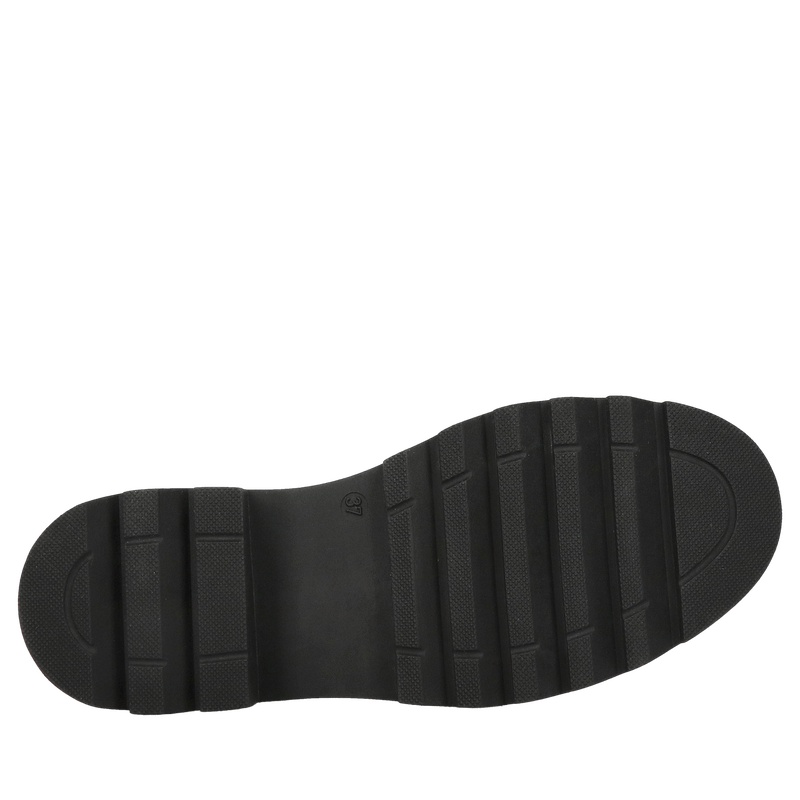 Damskie trzewiki zimowe ocieplane, botki damskie na grubej podeszwie