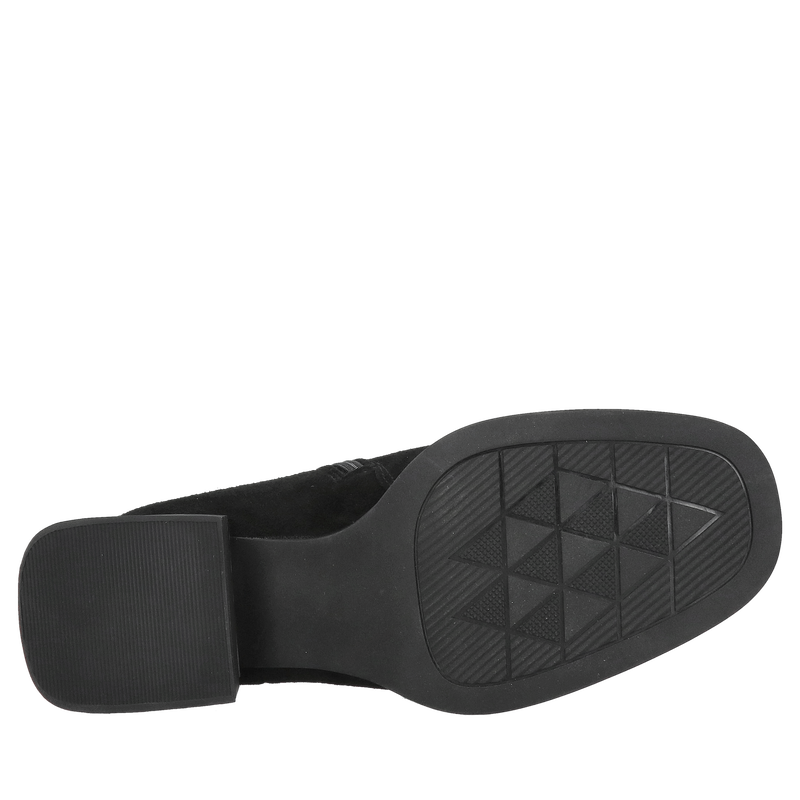 Damskie botki zamszowe, wygodne buty damskie na zimę, trzewiki zimowe