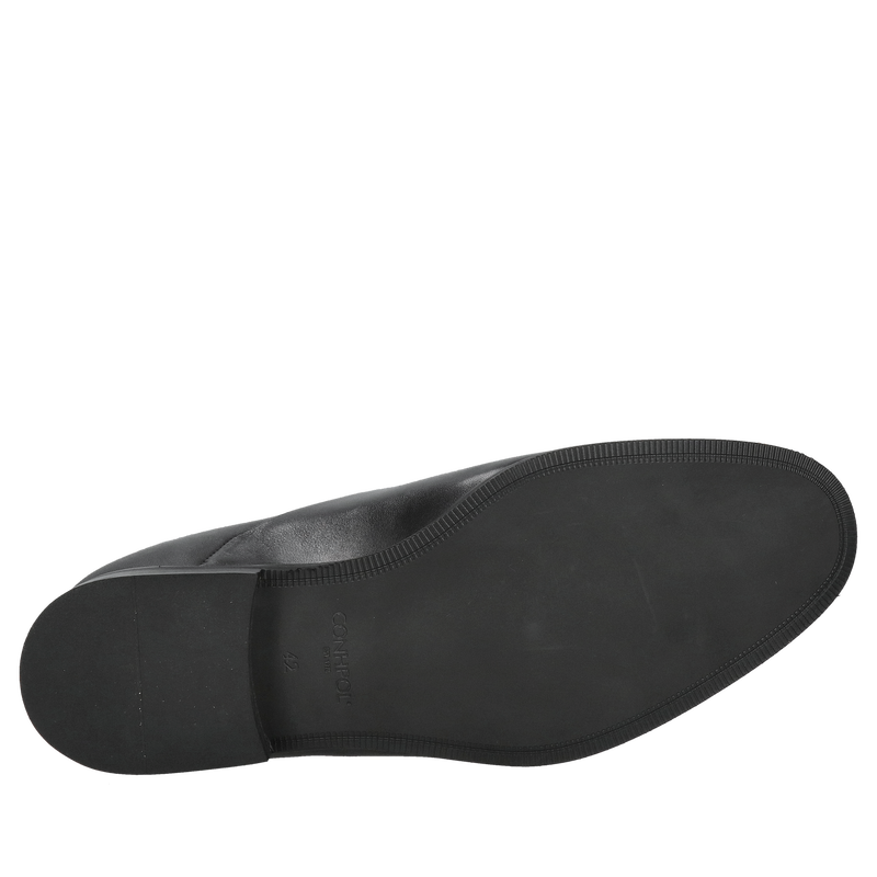 Eleganckie buty podwyższające, męskie buty podwyższane ze skóry licowej, półbuty męskie oxford do garnituru, Conhpol,