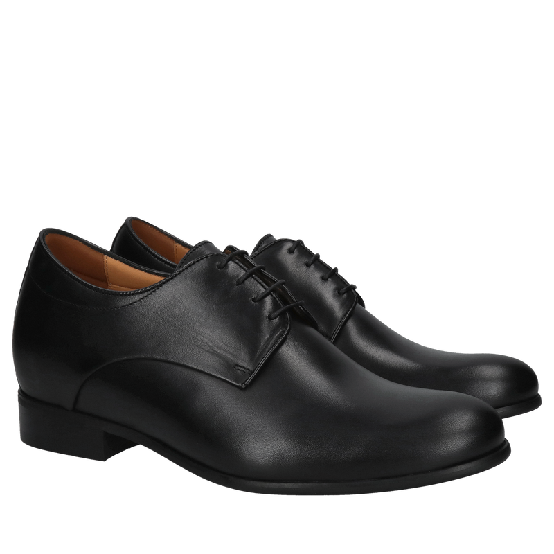 Buty podwyższające, półbuty skórzane z podwyższeniem, męskie buty podwyższane od polskiego producenta