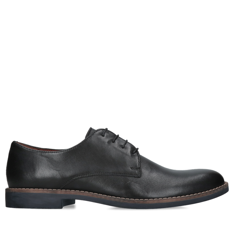 Męskie półbuty na co dzień ze skóry, buty męskie na miękkiej podeszwie