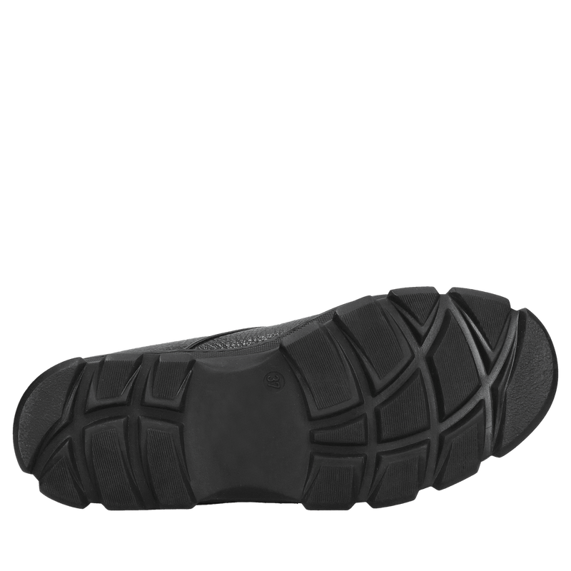 Kozaki damskie mocno ocieplane na grubej podeszwie, wysokie kozaki z zamkiem z przodu