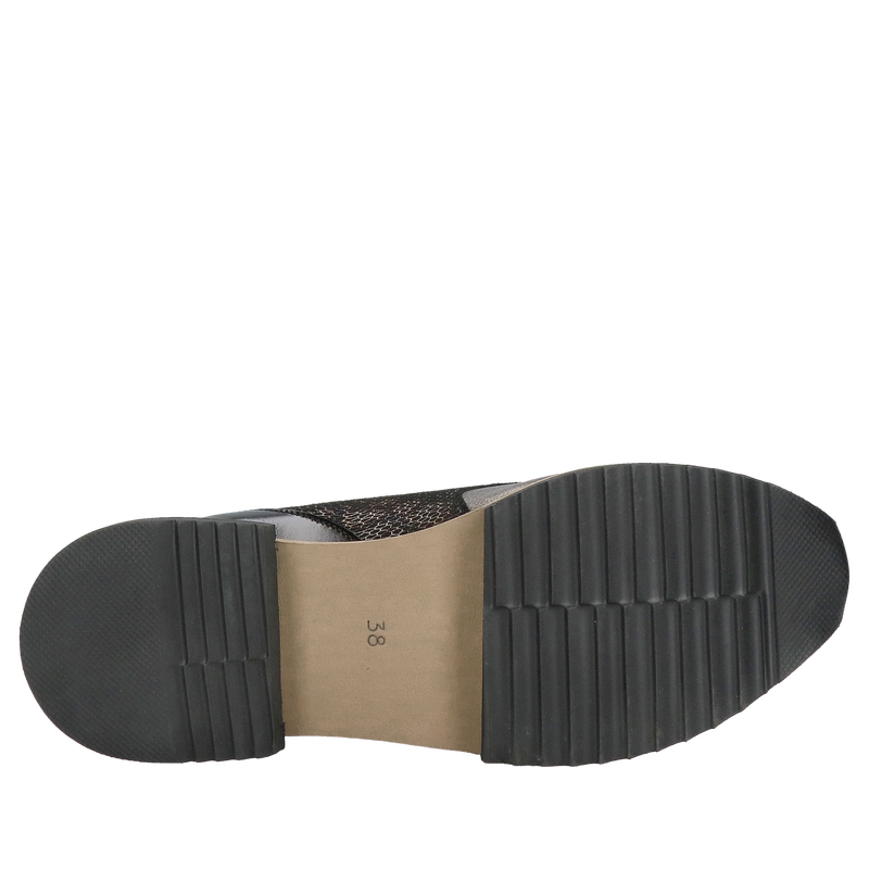 Damskie sneakersy czarne, sportowe damskie buty lekkie, miękkie i wygodne ze skóry