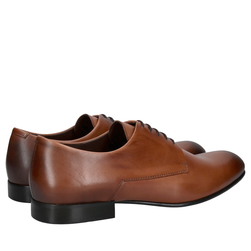 Buty męskie na wesele, do garnitury, brązowe eleganckie buty ze skóry naturalnej, wygodne buty męskie