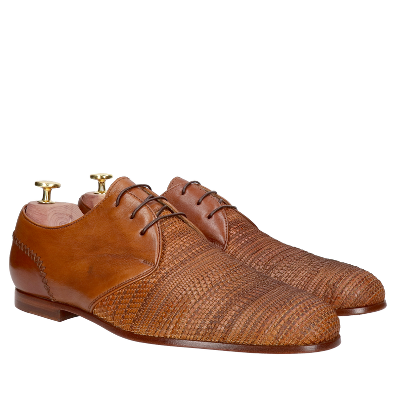 Buty premium na grubej podeszwie skórzanej – klasyczne i eleganckie