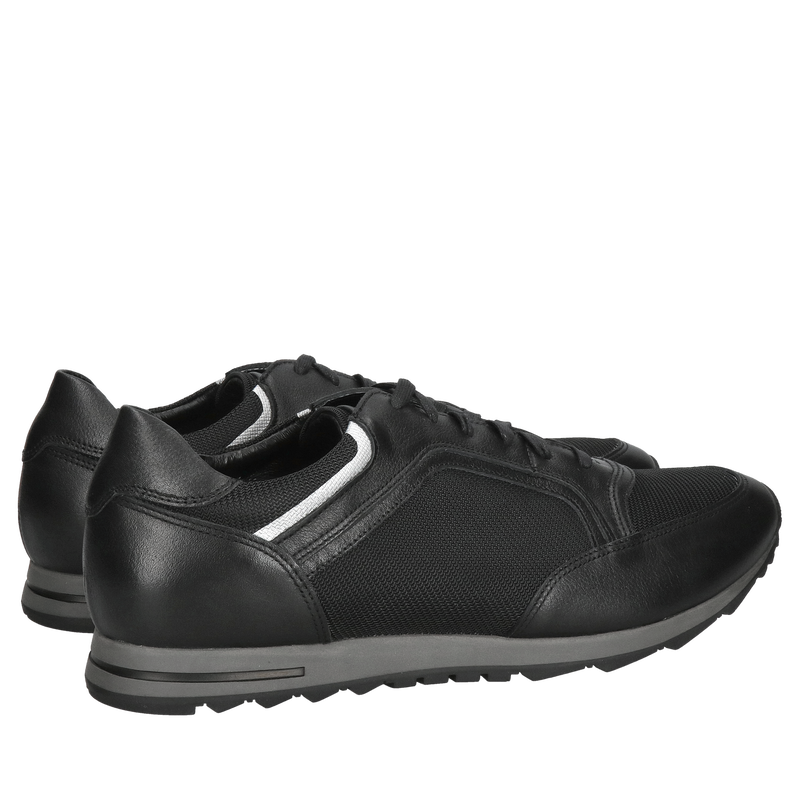 Sportowe męskie buty na co dzień ze skóry, wygodne buty męskie