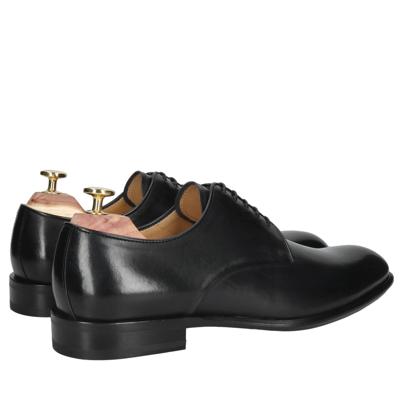 Męskie buty premium na skórzanej podeszwie, wysoka jakość, styl i minimalizm, buty premium do garnituru