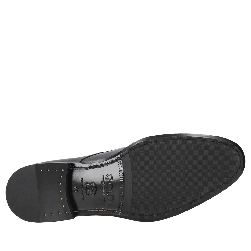 Męskie buty premium na skórzanej podeszwie, wysoka jakość, styl i minimalizm, buty premium do garnituru