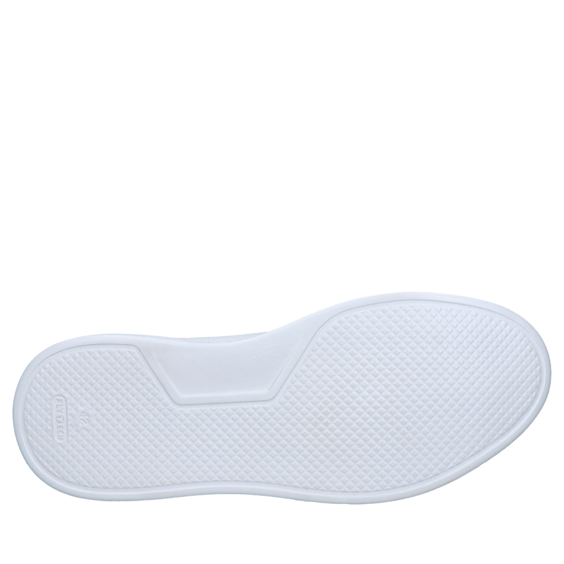 Białe męskie sneakersy z wyjmowaną wkładką, lekkie i miękkie