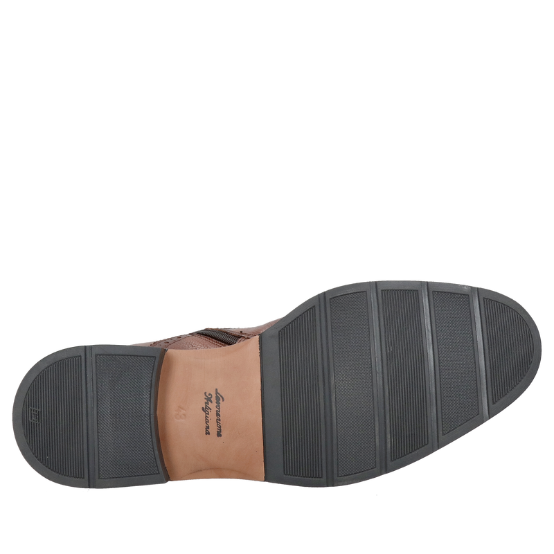 Trzewiki męskie na zamek, nie ocieplane botki męskie eleganckie ze skóry