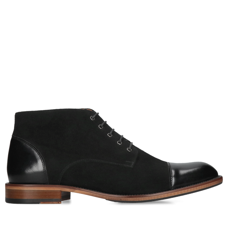 Zamszowe botki męskie bez ocieplenia na cały rok, wysoka jakość obuwia business casual