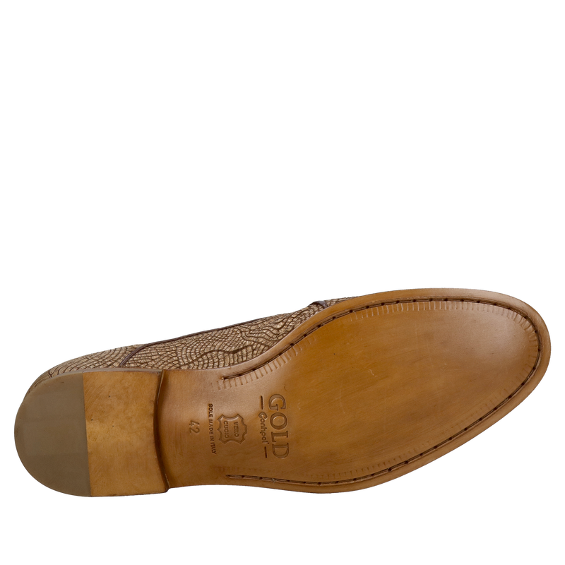 Wsuwane obuwie premium na skórzanej podeszwie, męskie buty kolekcja premium