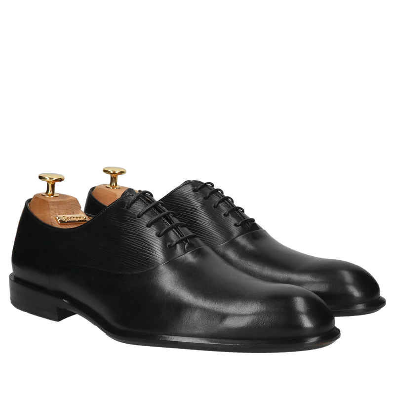 Obuwie męskie na skórzanej podeszwie Conhpol Gold, buty premium business casual, Konopka Shoes