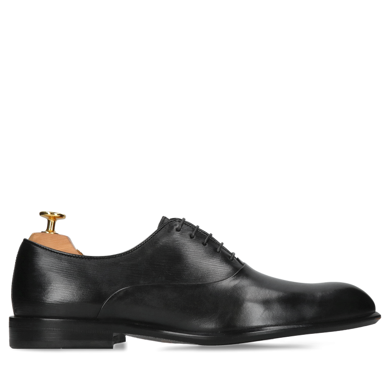 Obuwie męskie na skórzanej podeszwie Conhpol Gold, buty premium business casual, Konopka Shoes