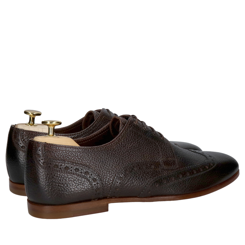 Obuwie męskie na skórzanej podeszwie Conhpol Gold, buty premium business casual