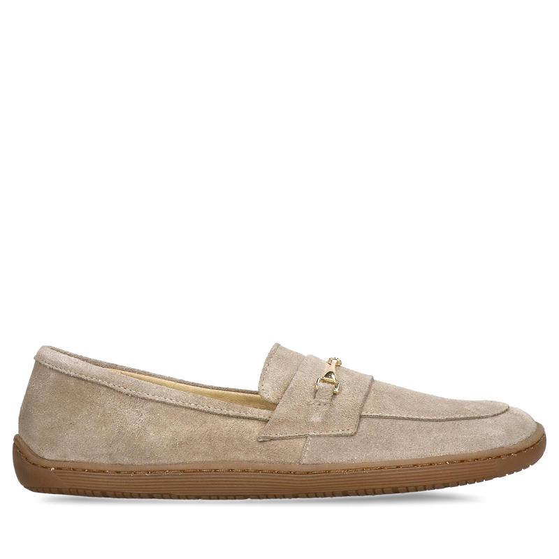 Beżowe buty barefoot wsuwane, wygodne damskie barefoot od polskiego producenta