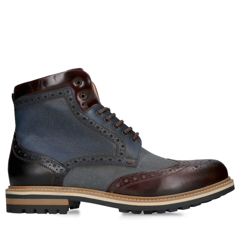 Oryginalne trzewiki męskie ze skóry naturalnej, wyjątkowa jakość i wykonanie od Conhpol, Konopka Shoes