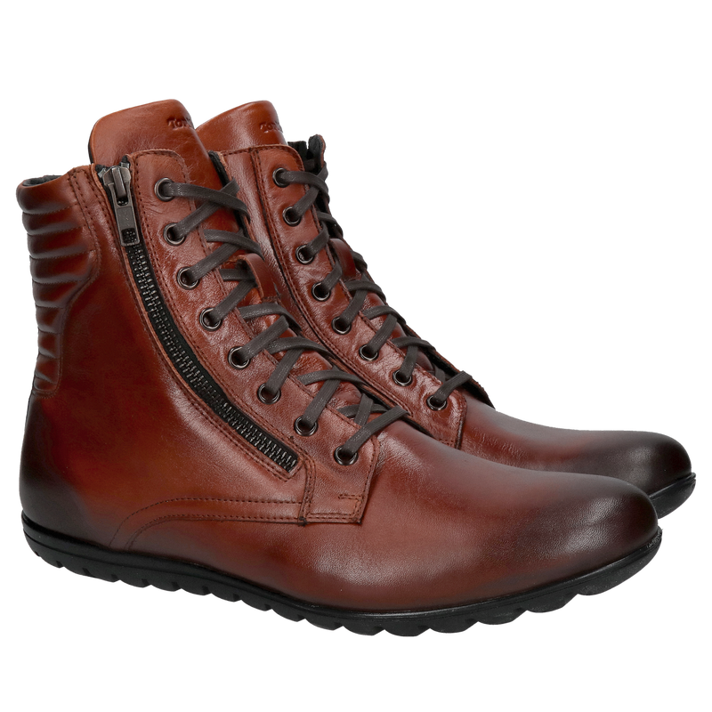 Wygodne wysokie trzewiki męskie, miękka podeszwa hovercraft wysoka amortyzacja