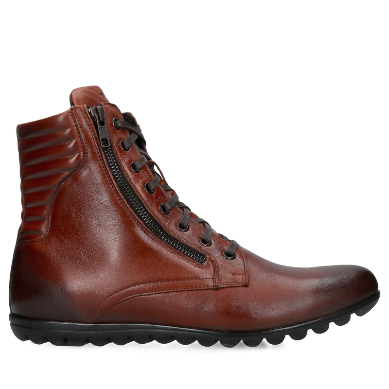 Wygodne wysokie trzewiki męskie, miękka podeszwa hovercraft wysoka amortyzacja