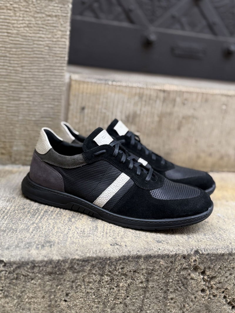 Męskie półbuty na szerszą stopę wyjątkowo miękkie i wygodne buty Conhpol, Konopka Shoes