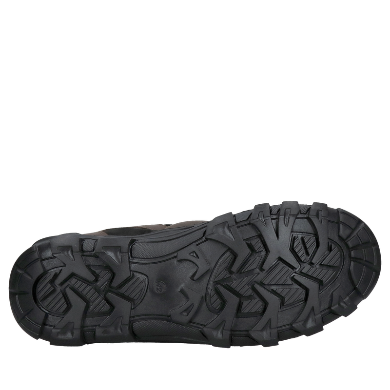 Buty męskie trekkingowe na wytrzymałej grubszej podeszwie