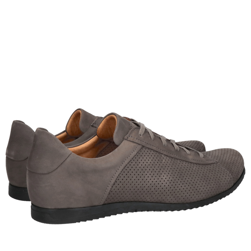 Lekkie męskie półbuty na co dzień, buty męskie perforacyjne ze skóry