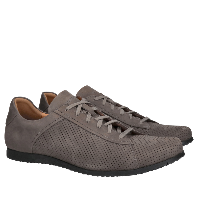 Lekkie męskie półbuty na co dzień, buty męskie perforacyjne ze skóry