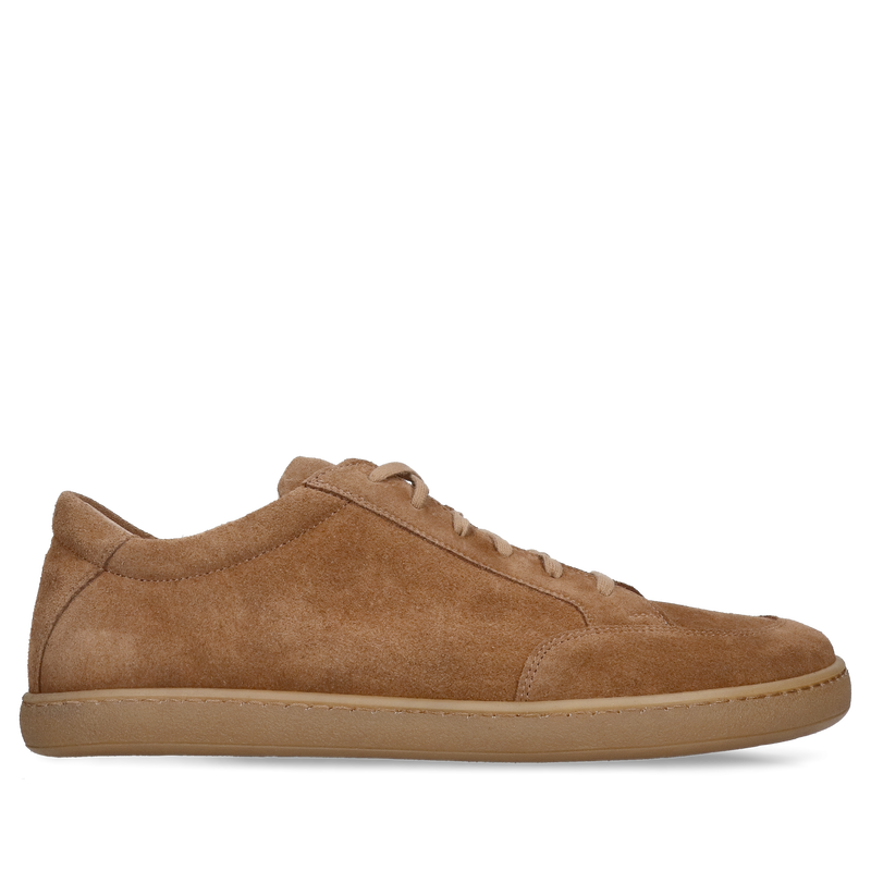 Męskie buty typu barefoot ze skóry zamszowej, wyjątkowa miękkość i amortyzacja przy każdym kroku