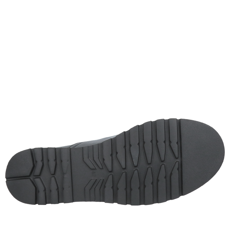 Półbuty męskie na szeroką stopę, wyjątkowo lekkie i wygodne z miękkiej skóry licowej