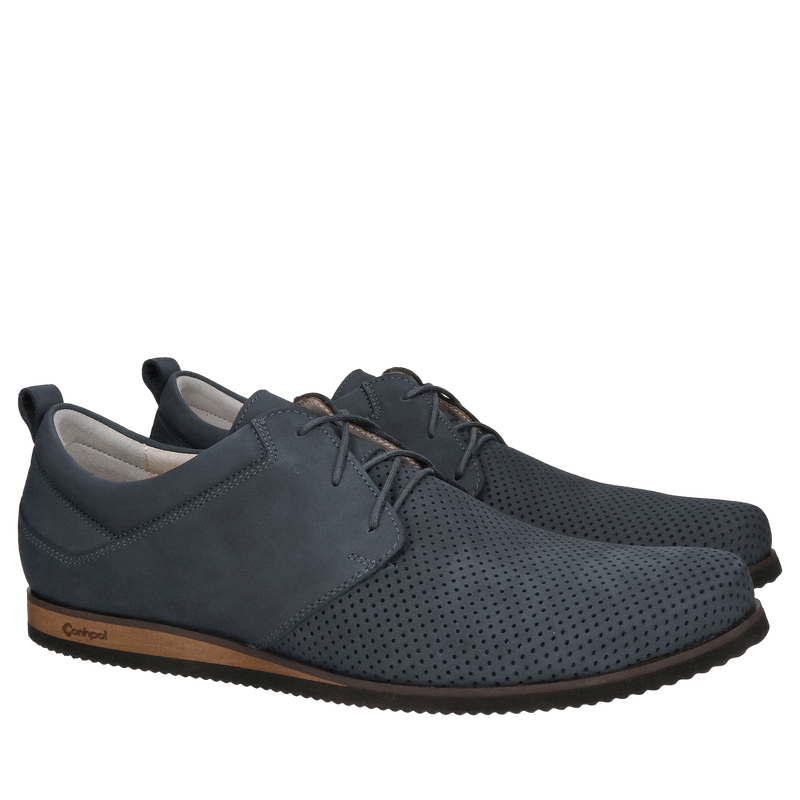 Ażurowane lekkie półbuty męskie na ciepłe dni, wygodne i lekkie buty dziurkowane