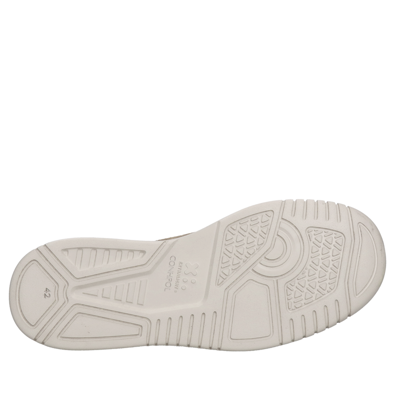 Męskie letnie sneakersy na grubym spodzie dla szerszej stopy, modne skórzane sneakersy ażurowe