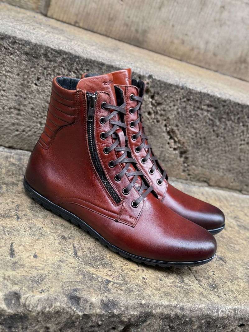 Wygodne wysokie trzewiki męskie, miękka podeszwa hovercraft wysoka amortyzacja