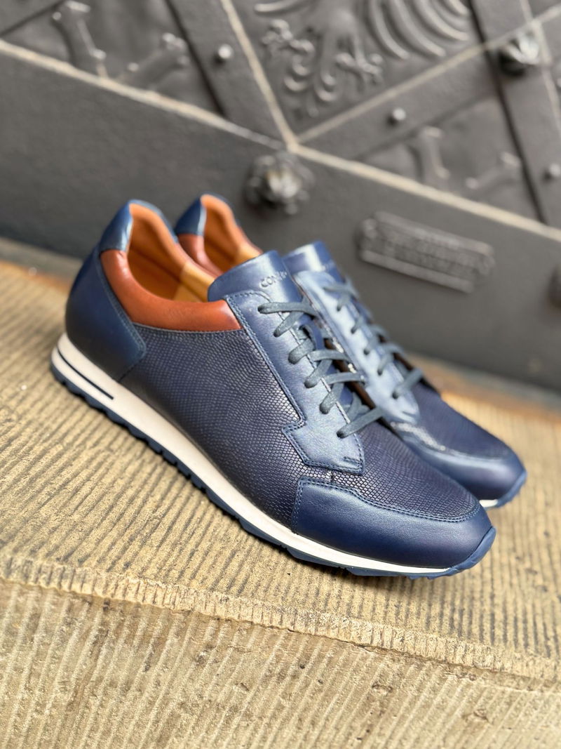 Buty sportowe męskie na co dzień, półbuty męskie sznurowane Conhpol