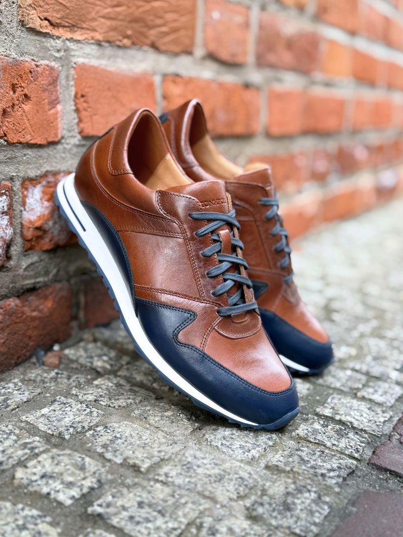 Półbuty męskie ze skóry wygodne na co dzień i do pracy, polski producent obuwia Conhpol