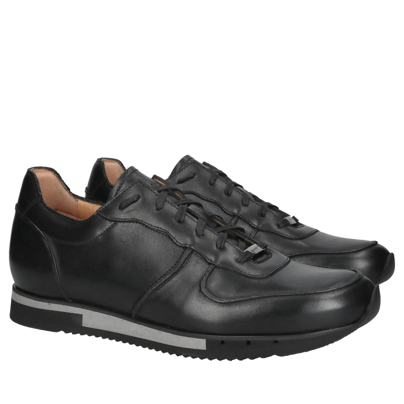 Męskie półbuty sznurowane na co dzień, buty męskie ze skóry naturalnej od polskiego producenta