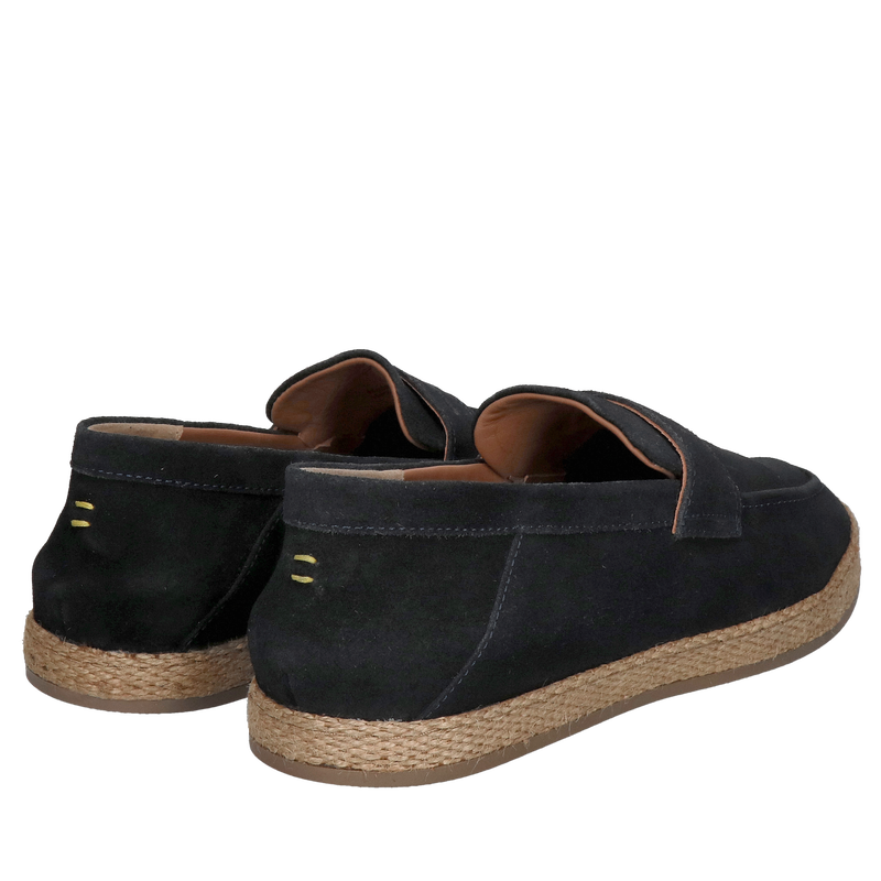 Męskie buty espadryle, wsuwane loufersy lekkie na lato