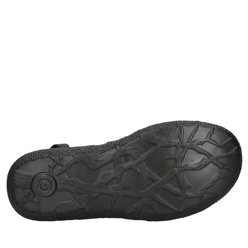 Miękkie męskie sandały czarne na ciepłe dni, wygodne skórzane sandały ze skóry