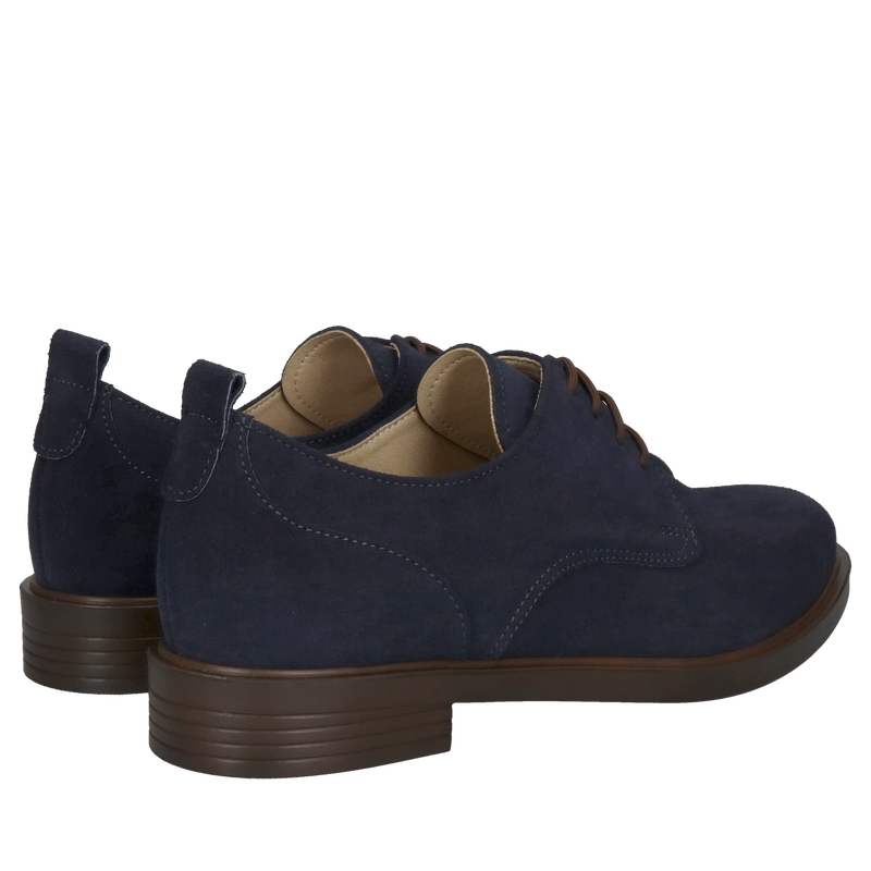 Lekkie i miękkie półbuty damskie ze skóry zamszowej, komfortowe buty od polskiego producenta Conhpol Relax, Konopka Shoes