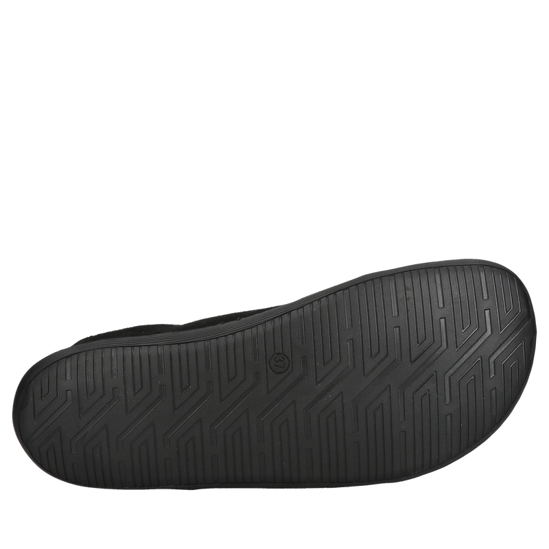 Czarne damskie buty typu barefoot, lekkie i elastyczne obuwie dla kobiet