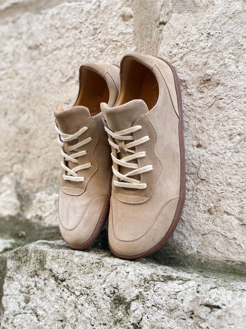 Damskie barefoot ze skóry zamszowej, wygodne buty damskie na co dzień