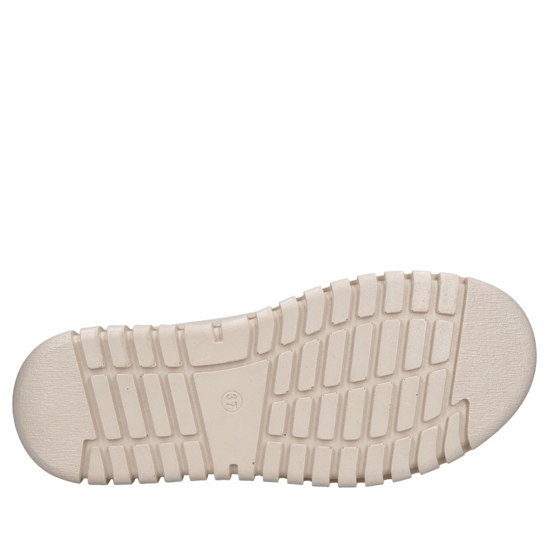Lekkie i wygodne buty sportowe na co dzień, kremowe półbuty wsuwane z elastycznymi gumkami