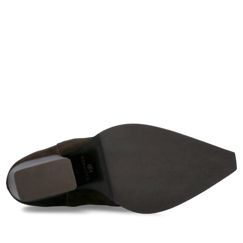 Wysokie damskie kowbojki ze skóry zamszowej, oryginalne kowboje damskie