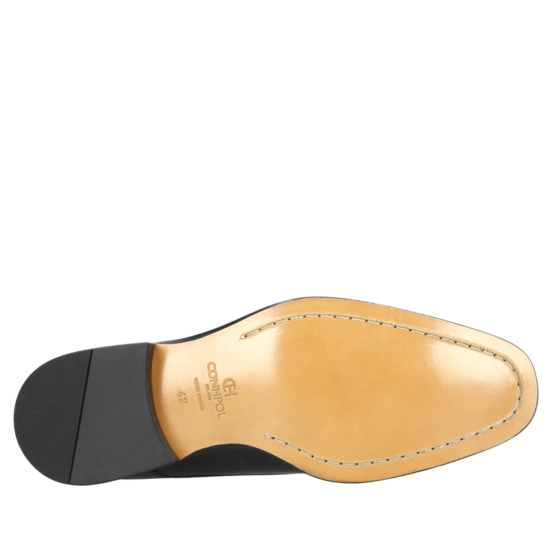 Buty męskie klasyczne i eleganckie premium na skórzanej podeszwie, styl i klasyka na najwyższym poziomie