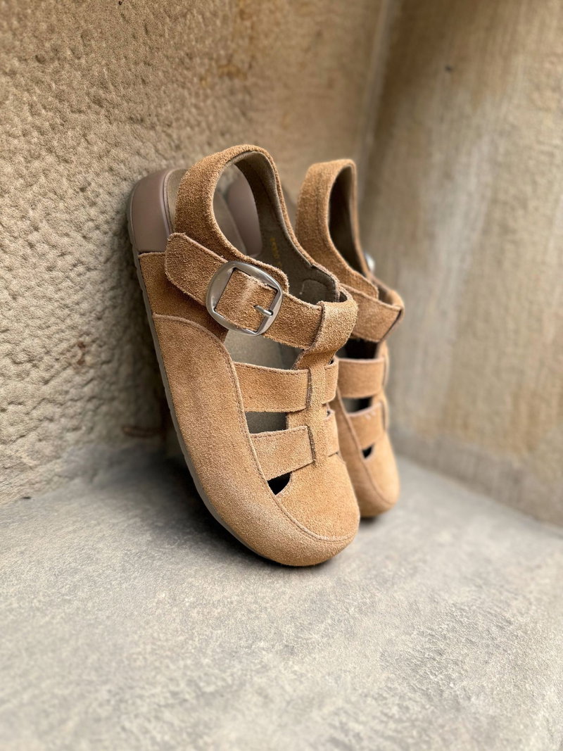 Sandały barefoot szerokie w palcach i wygodna na cały dzień na miękkiej podeszwie