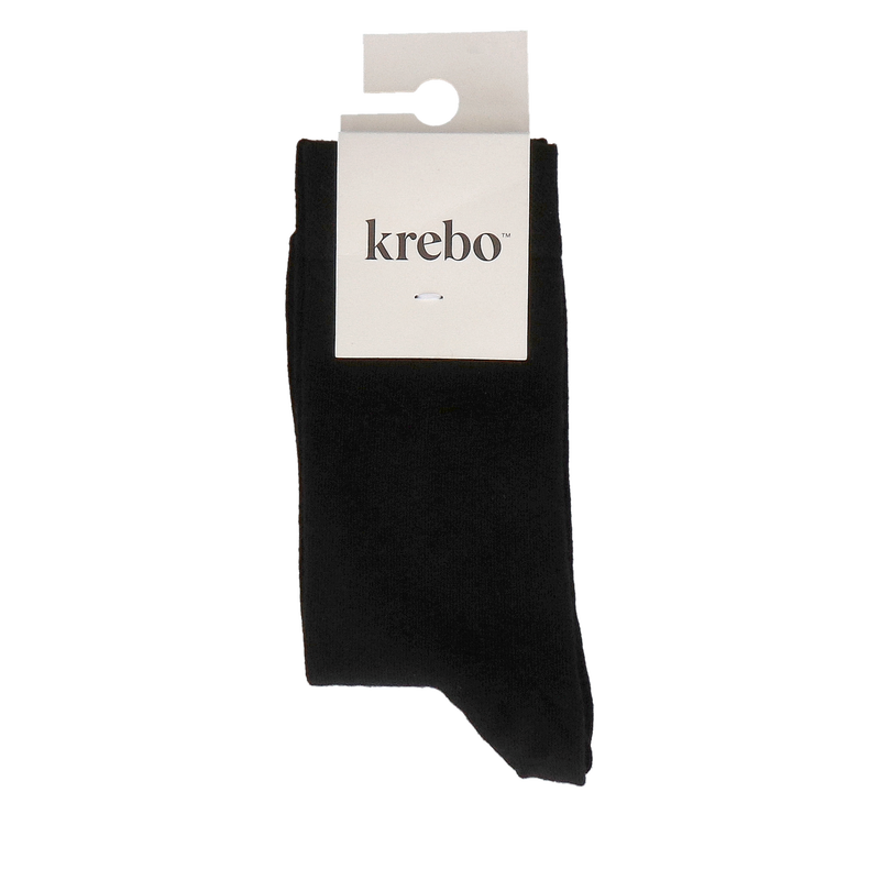 Eleganckie, czarne i gładkie skarpety męskie na co dzień i do stylizacji formalnych